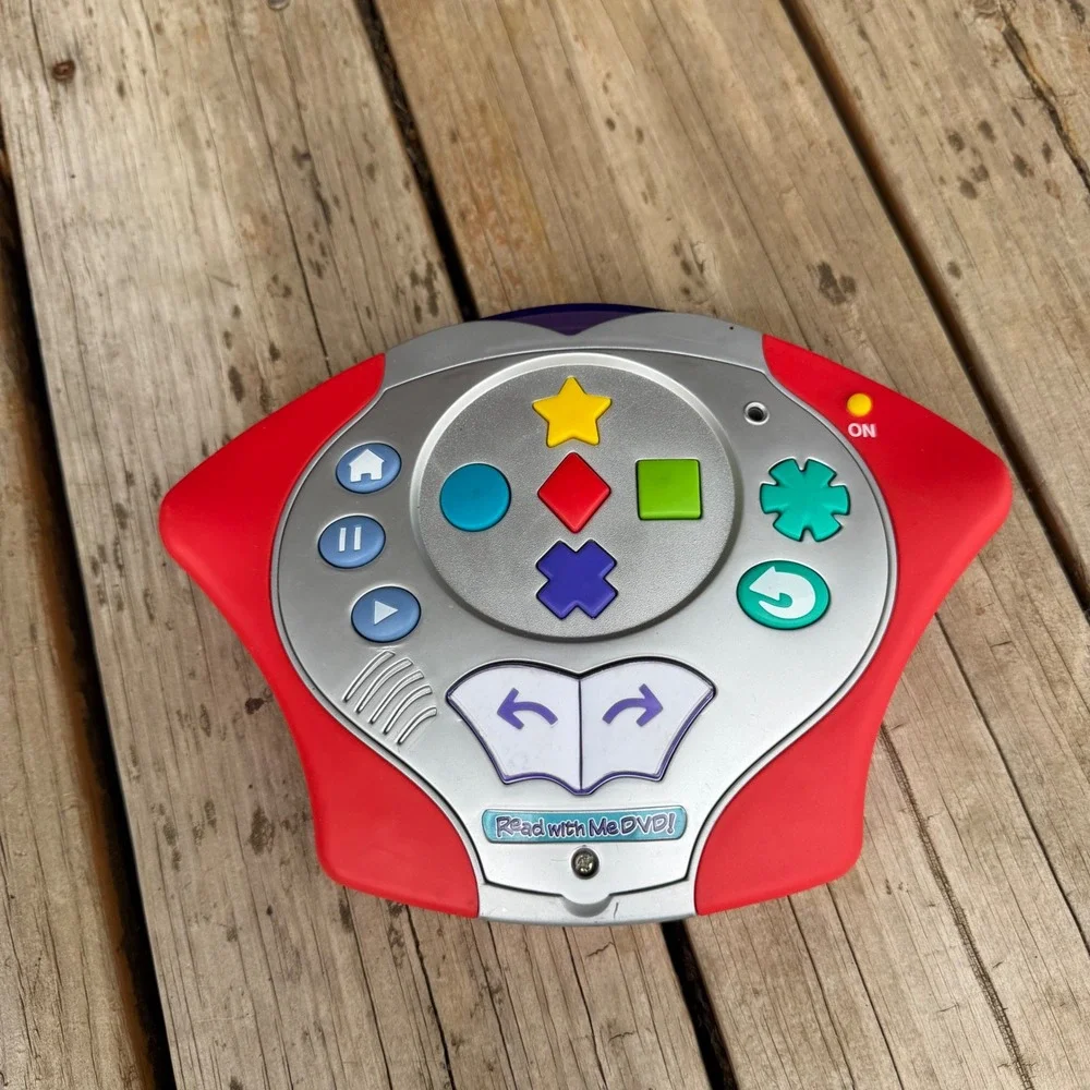 Fisher-Price‎ Scholastic Read With Me DVD Learning Remote Kids Red H4656 2004